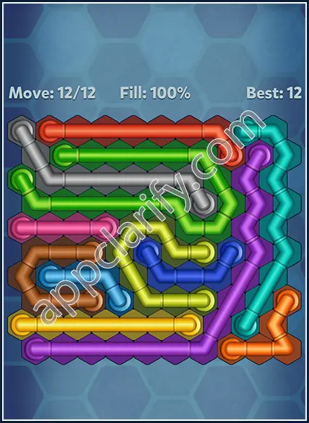 Pipe Lines: Hexa All Star Level 99 Solution