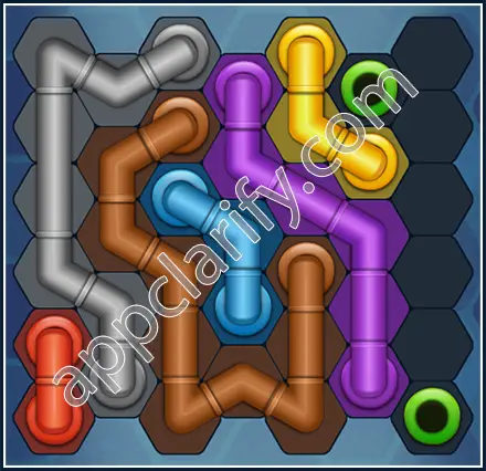 Pipe Lines: Hexa Amateur Level 116 Solution