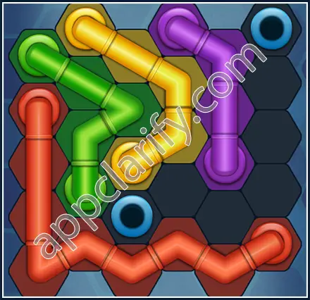 Pipe Lines: Hexa Amateur Level 2 Solution