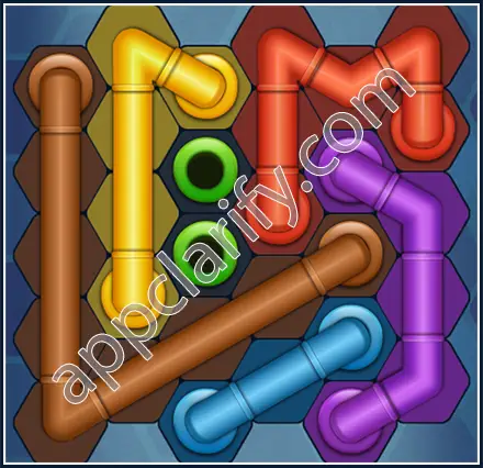 Pipe Lines: Hexa Amateur Level 26 Solution