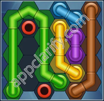 Pipe Lines: Hexa Amateur Level 36 Solution