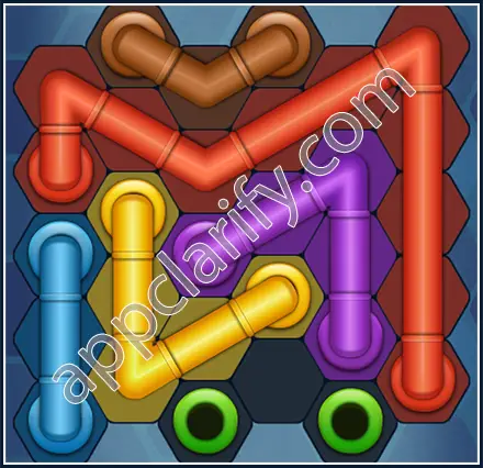 Pipe Lines: Hexa Amateur Level 42 Solution
