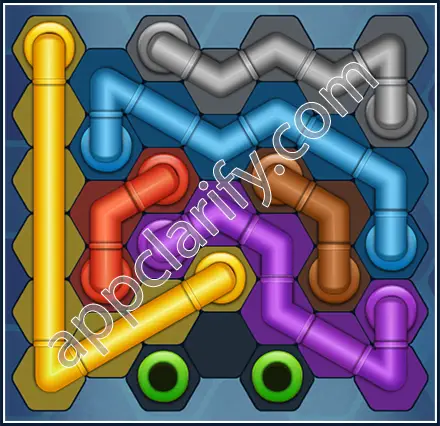 Pipe Lines: Hexa Amateur Level 63 Solution