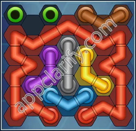 Pipe Lines: Hexa Amateur Level 80 Solution
