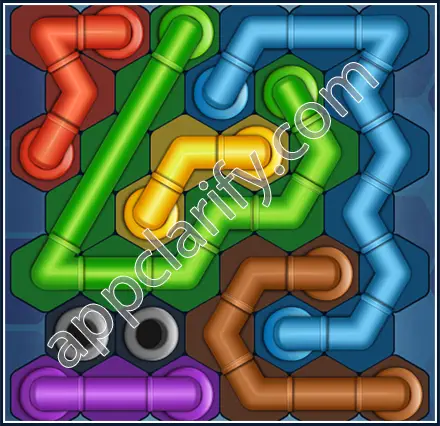 Pipe Lines: Hexa Amateur Level 84 Solution
