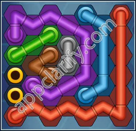 Pipe Lines: Hexa Amateur Level 87 Solution