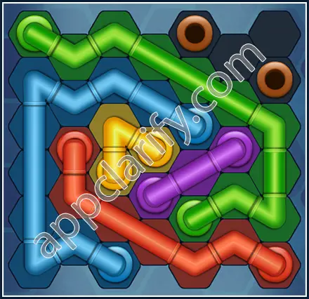 Pipe Lines: Hexa Amateur Level 89 Solution