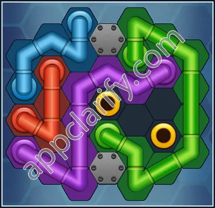 Pipe Lines: Hexa Amateur Level 90 Solution