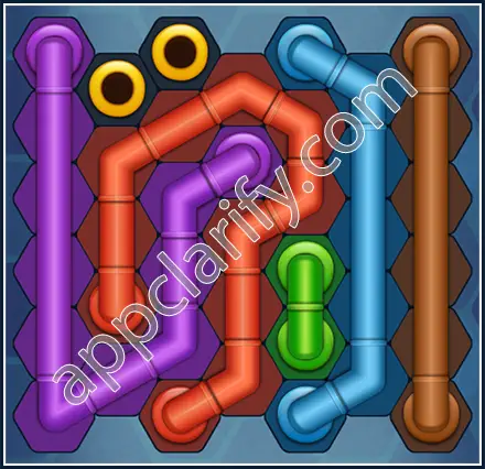 Pipe Lines: Hexa Amateur Level 96 Solution