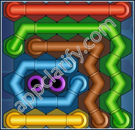 Pipe Lines: Hexa Amateur Level 97 Solution