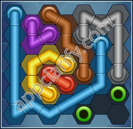 Pipe Lines: Hexa Amateur Level 98 Solution