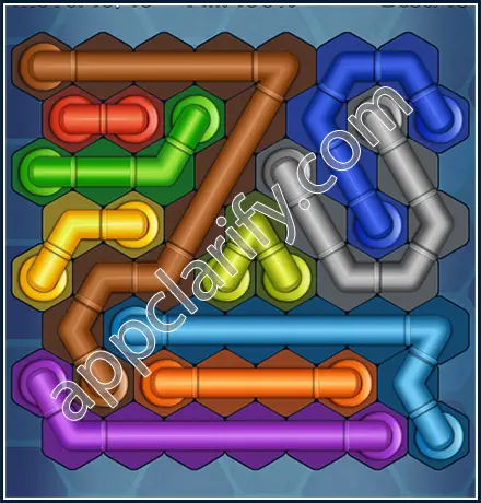 Pipe Lines: Hexa Challenger 2 Level 112 Solution