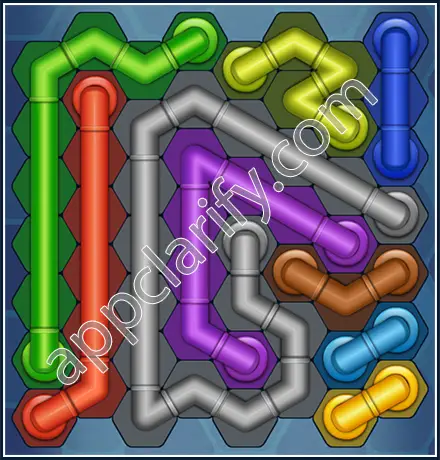 Pipe Lines: Hexa Challenger 2 Level 73 Solution