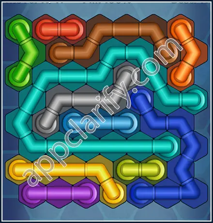 Pipe Lines: Hexa Challenger 2 Level 99 Solution