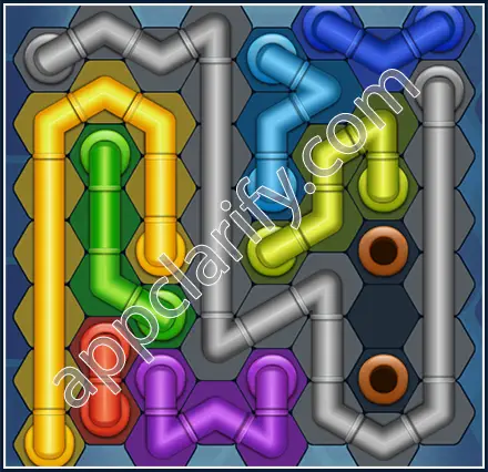 Pipe Lines: Hexa Challenger Level 107 Solution