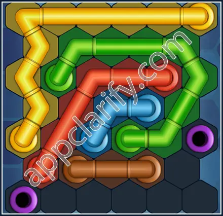 Pipe Lines: Hexa Challenger Level 47 Solution