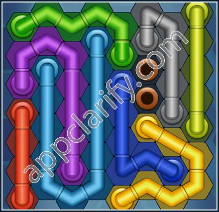 Pipe Lines: Hexa Challenger Level 86 Solution