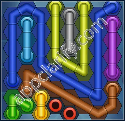 Pipe Lines: Hexa Challenger Level 87 Solution