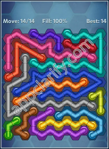 Pipe Lines: Hexa Dynamic 2 Level 125 Solution