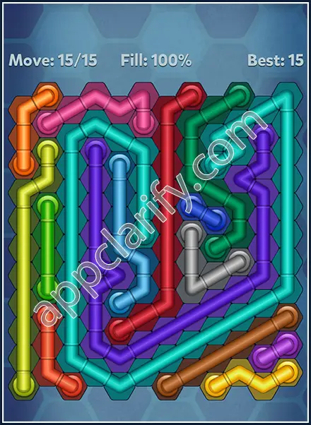 Pipe Lines: Hexa Dynamic 2 Level 157 Solution