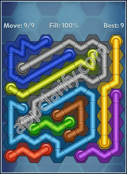 Pipe Lines: Hexa Dynamic 2 Level 79 Solution