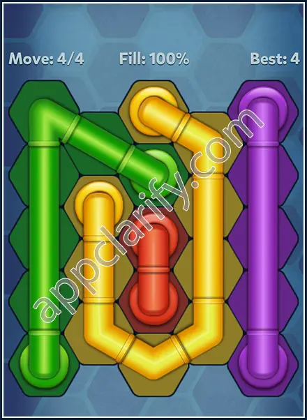 Pipe Lines: Hexa Dynamic Level 137 Solution