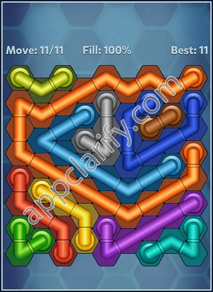 Pipe Lines: Hexa Dynamic Level 157 Solution