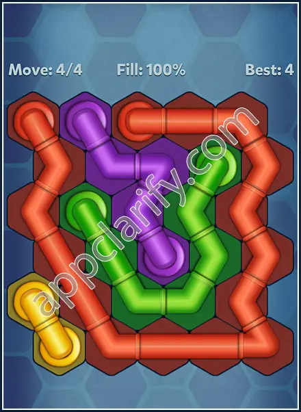 Pipe Lines: Hexa Dynamic Level 162 Solution