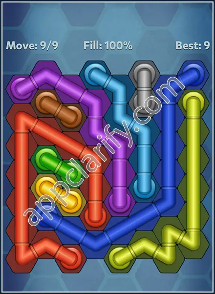 Pipe Lines: Hexa Dynamic Level 174 Solution