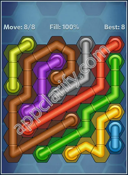 Pipe Lines: Hexa Dynamic Level 28 Solution