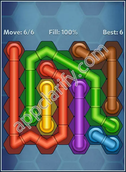 Pipe Lines: Hexa Dynamic Level 87 Solution