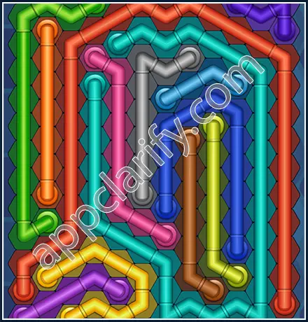 Pipe Lines: Hexa Favorite 2 Level 138 Solution