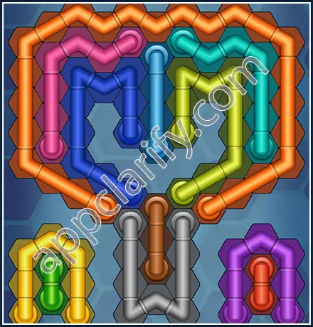 Pipe Lines: Hexa Favorite 2 Level 90 Solution