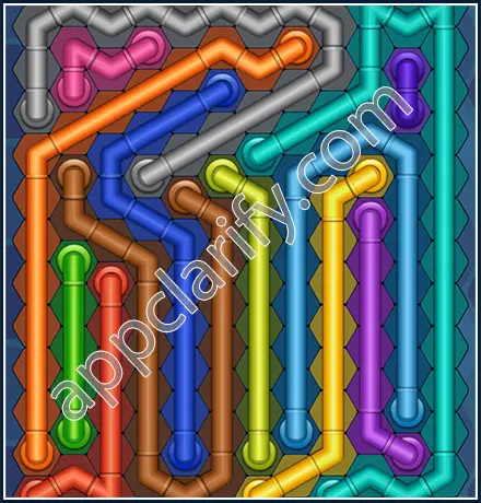 Pipe Lines: Hexa Favorite 2 Level 91 Solution