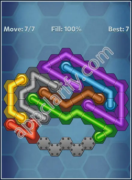 Pipe Lines: Hexa Hexa-Art 2 Level 38 Solution