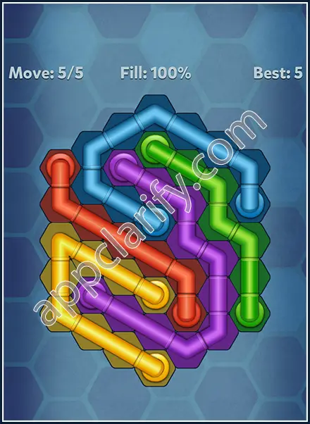 Pipe Lines: Hexa Hexa-Art Level 19 Solution