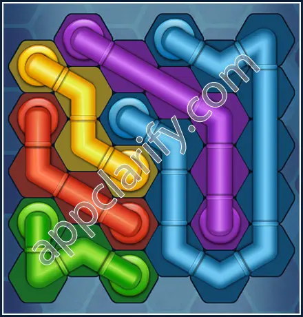 Pipe Lines: Hexa Kids 2 Level 111 Solution