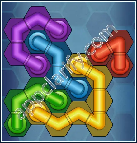 Pipe Lines: Hexa Kids 2 Level 120 Solution