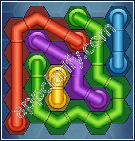 Pipe Lines: Hexa Kids 2 Level 66 Solution