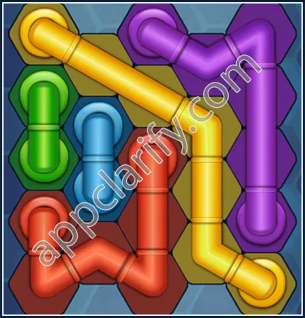 Pipe Lines: Hexa Kids Level 81 Solution