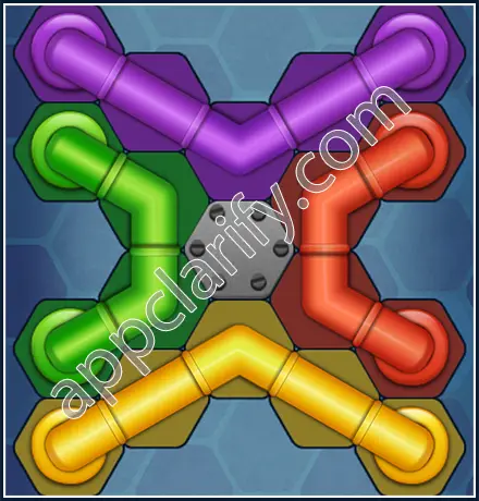 Pipe Lines: Hexa Kids Level 90 Solution