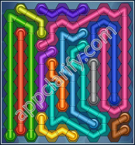 Pipe Lines: Hexa Master 2 Level 132 Solution