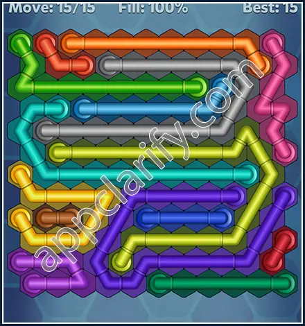 Pipe Lines: Hexa Master 2 Level 149 Solution