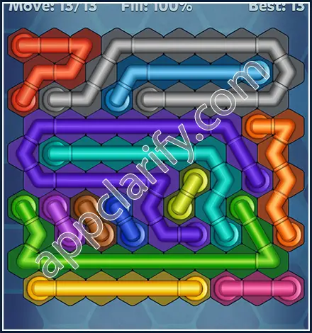 Pipe Lines: Hexa Master 2 Level 71 Solution