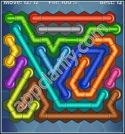 Pipe Lines: Hexa Master Level 113 Solution