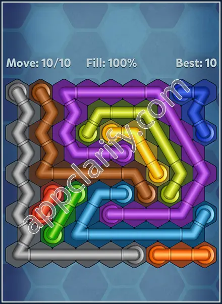 Pipe Lines: Hexa Mini-Rotation Level 146 Solution