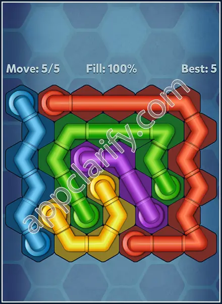 Pipe Lines: Hexa Mini-Twister Level 170 Solution