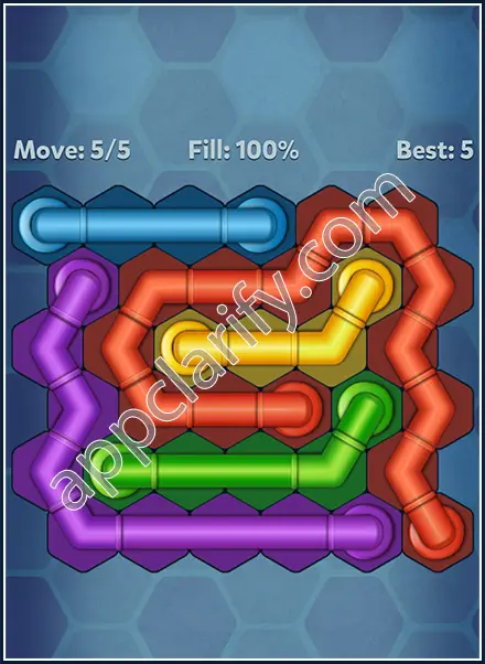 Pipe Lines: Hexa Mini-Twister Level 82 Solution