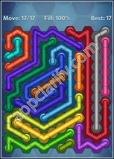 Pipe Lines: Hexa Rainbow 3 Level 149 Solution