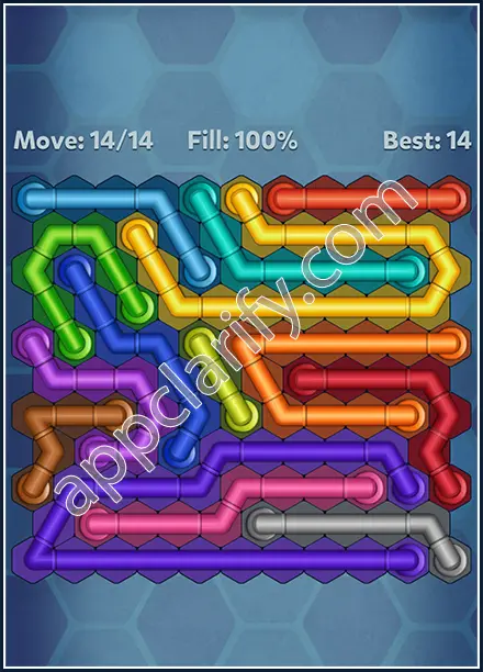 Pipe Lines: Hexa Rainbow 3 Level 172 Solution